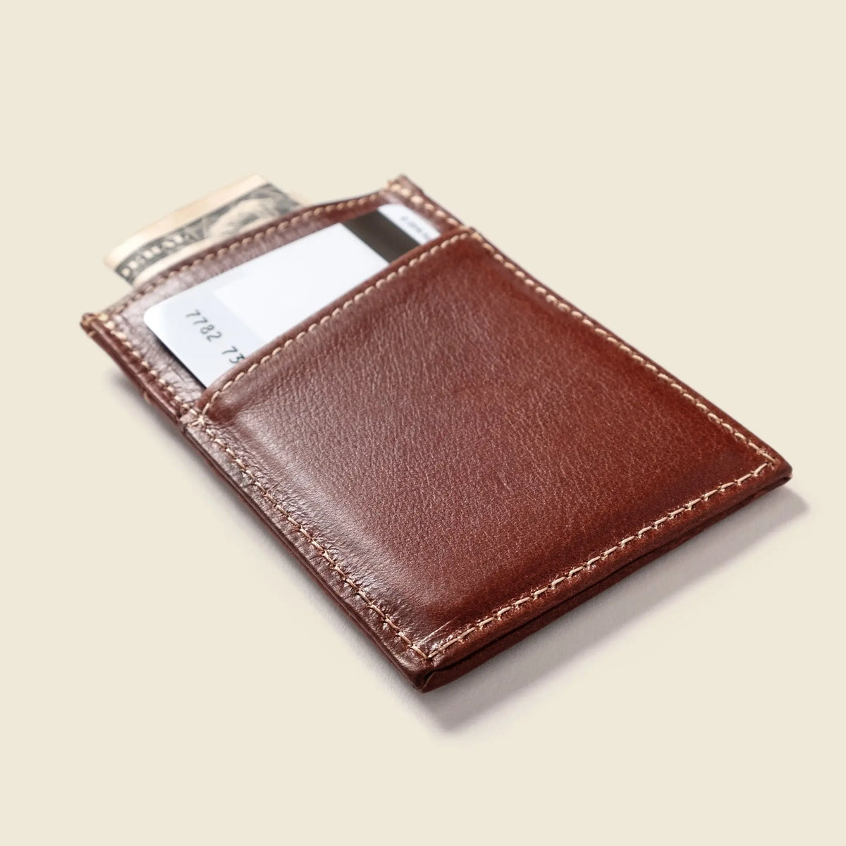 Minimalist Wallet with RFID Protection - Chocolate CASUPO