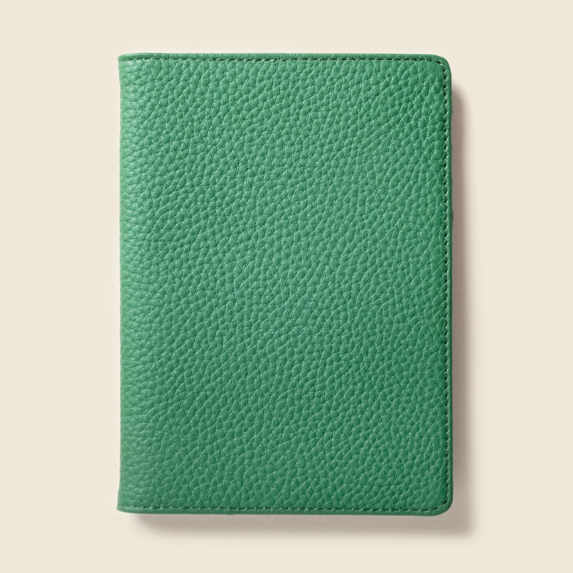 Leather Passport Wallet with RFID - Green CASUPO