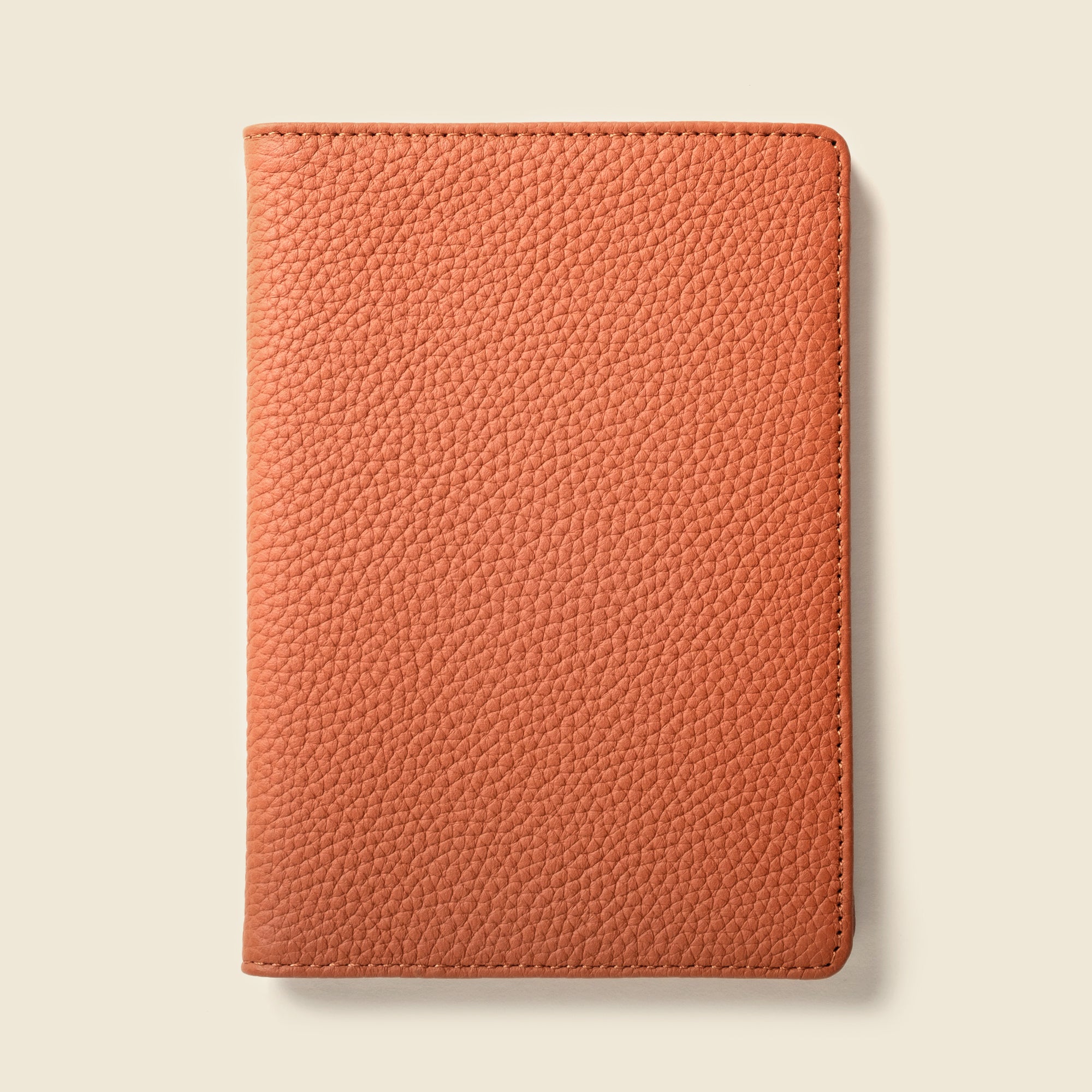 Leather Passport Wallet with RFID - Tan CASUPO