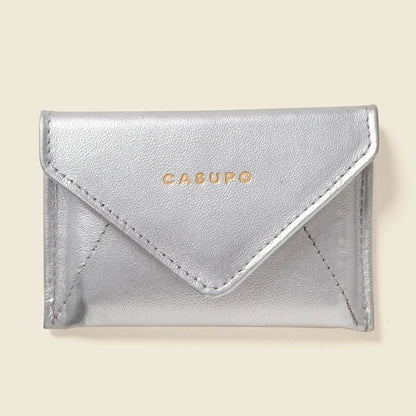 Mini Envelope Wallet With RFID protection - Silver CASUPO