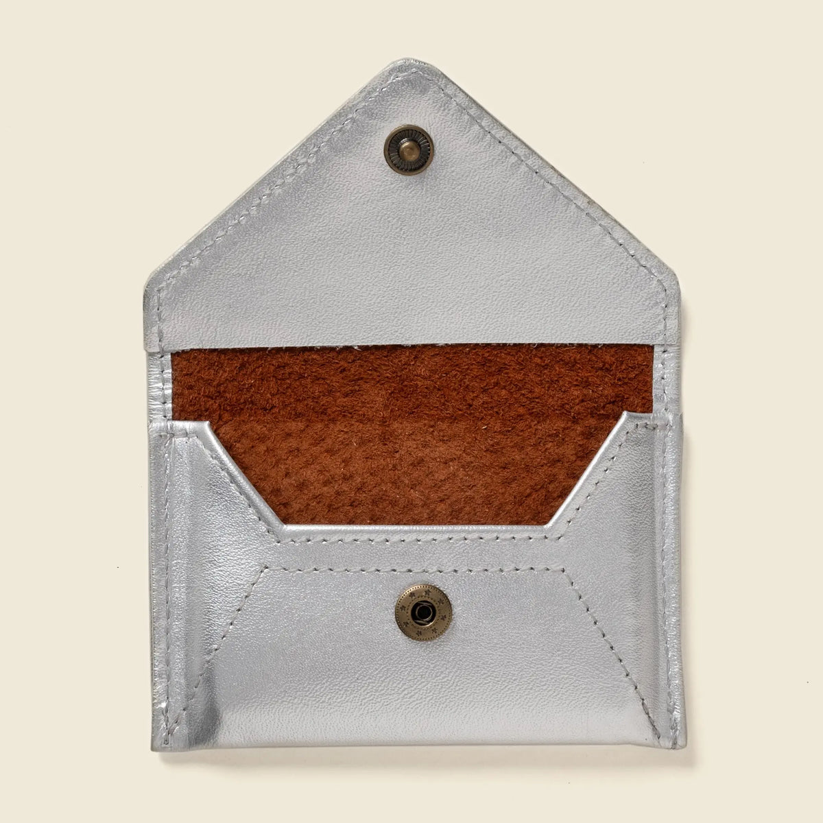 Mini Envelope Wallet With RFID protection - Silver CASUPO