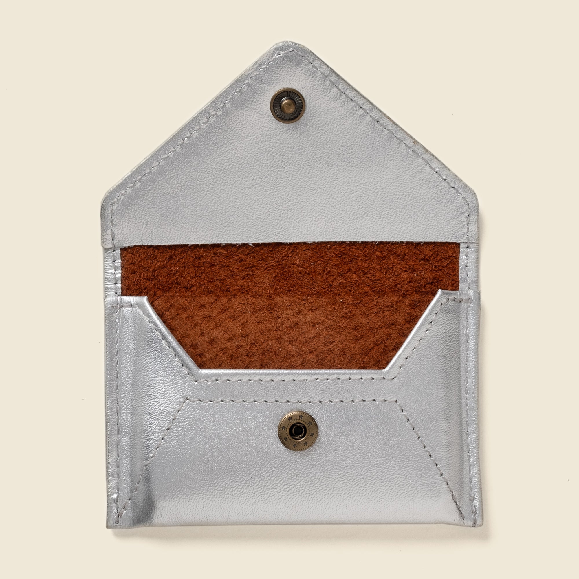 Mini Envelope Wallet With RFID protection - Silver CASUPO