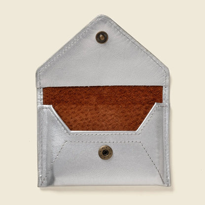 Mini Envelope Wallet With RFID protection - Silver CASUPO