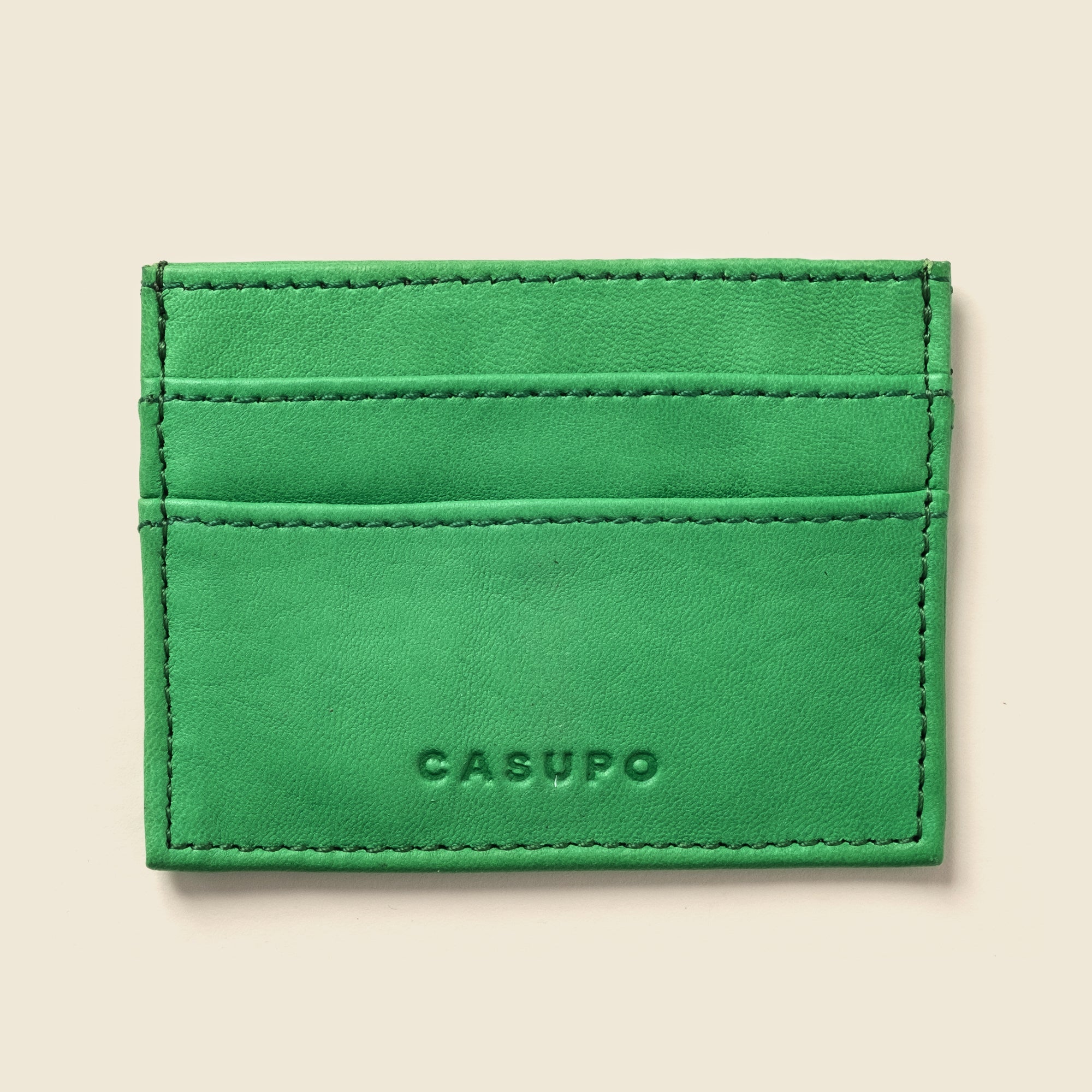 Slim Card Holder Wallet With RFID Protection - Green CASUPO