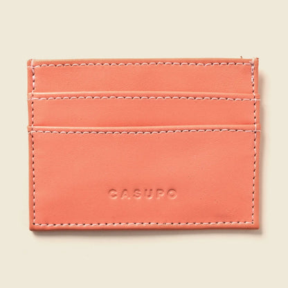 Slim Card Holder Wallet With RFID Protection - Pink CASUPO