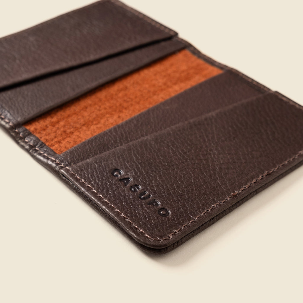 Compact Bifold with RFID Protection - Brown CASUPO