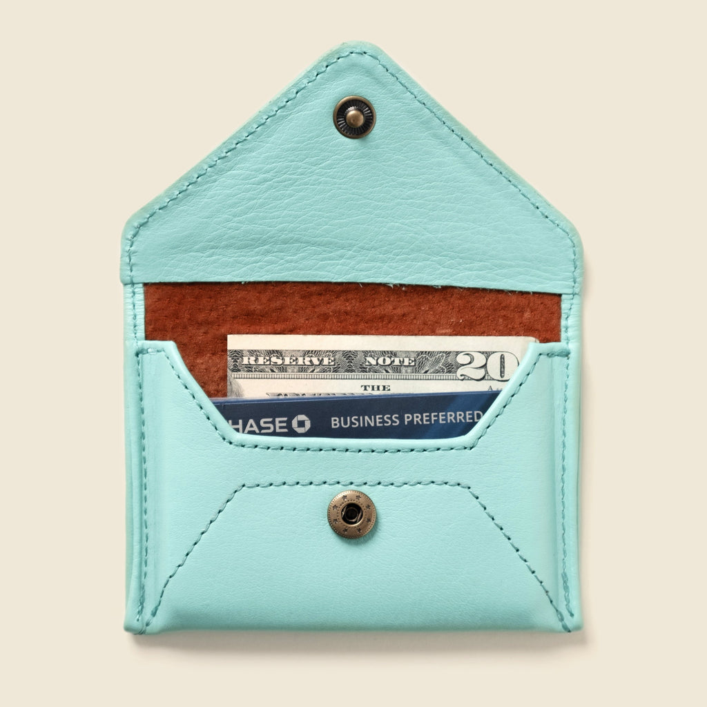 Mini Envelope Wallet With RFID protection - Baby Blue CASUPO