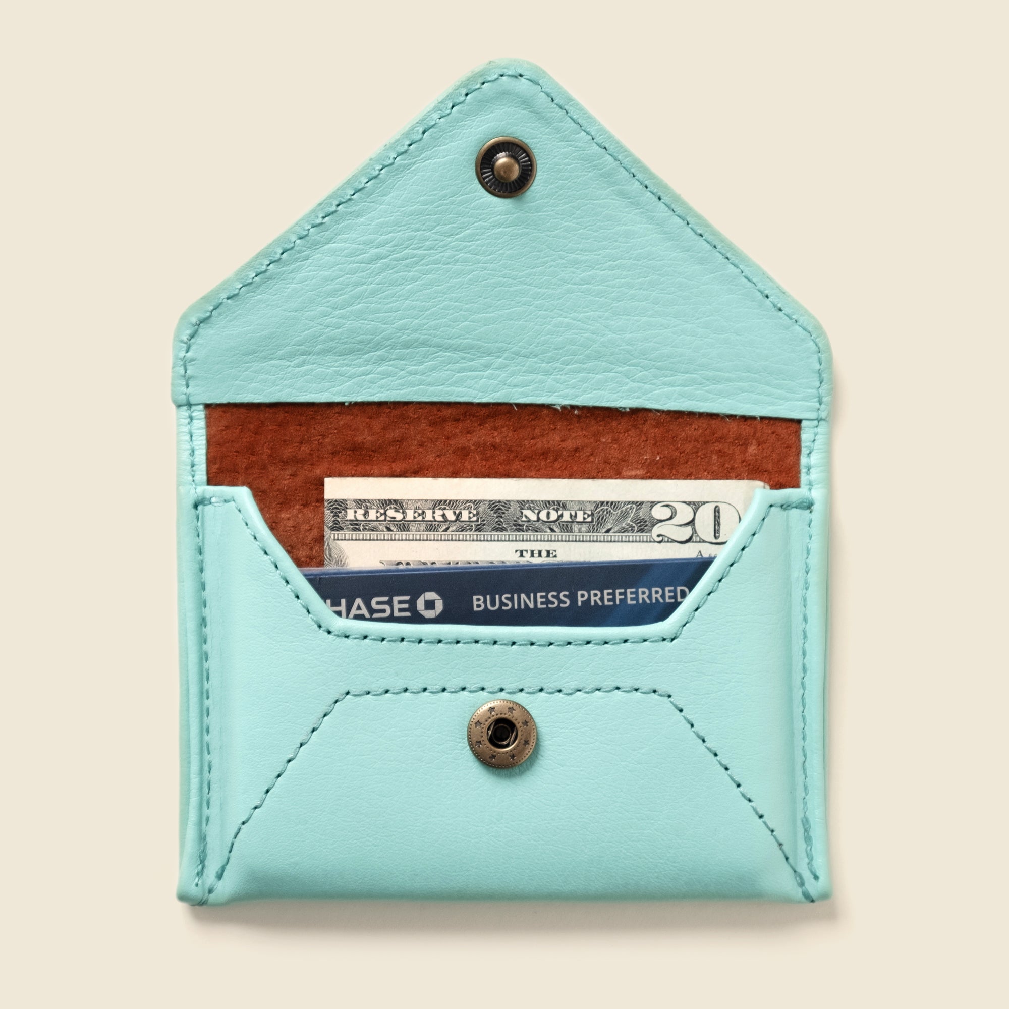 Mini Envelope Wallet With RFID protection - Baby Blue CASUPO