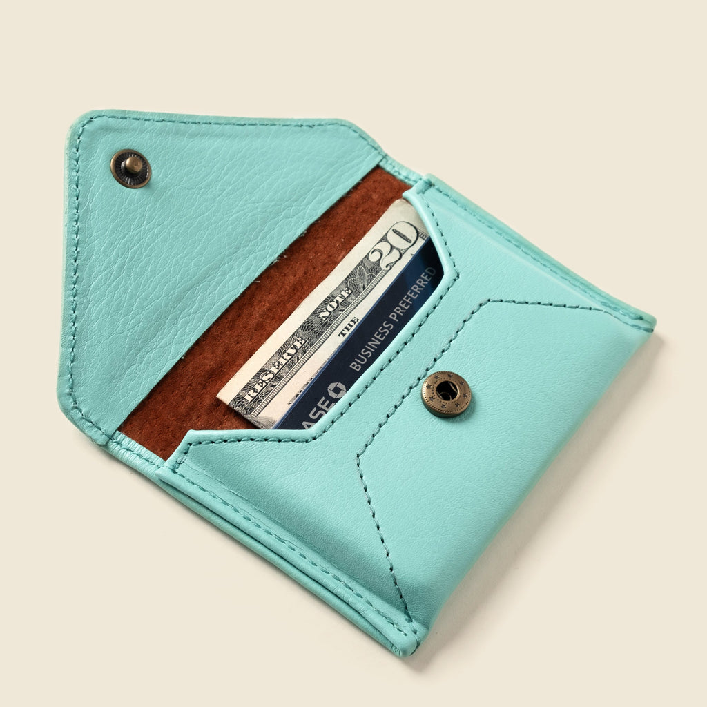 Mini Envelope Wallet With RFID protection - Baby Blue CASUPO