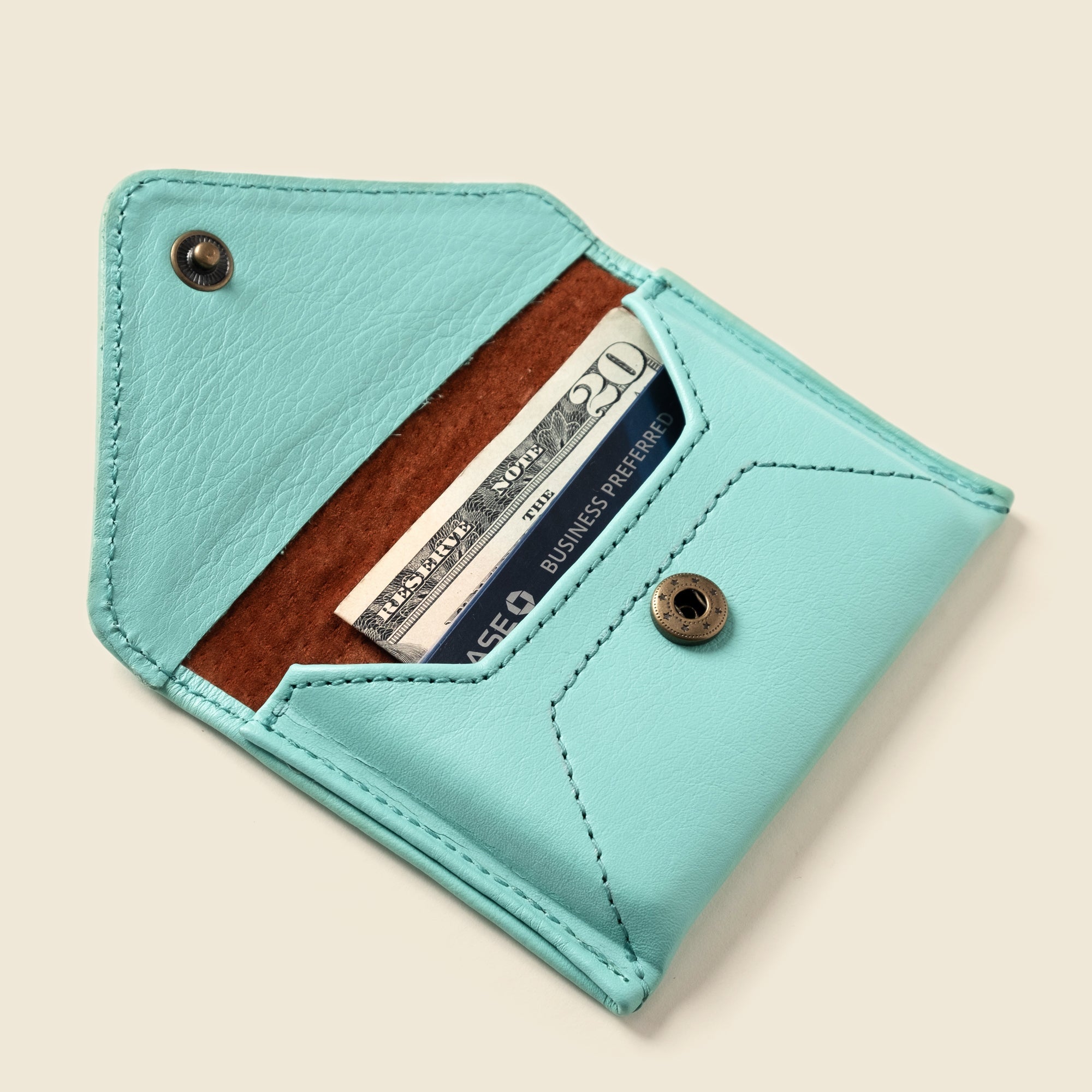 Mini Envelope Wallet With RFID protection - Baby Blue CASUPO