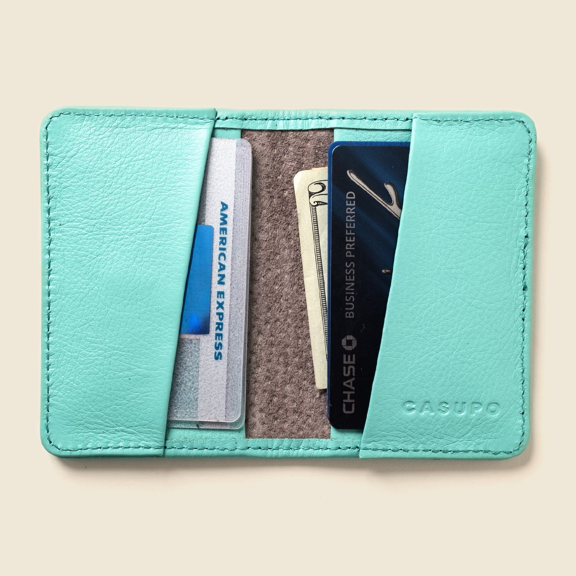 Compact Bifold with RFID Protection - Baby Blue CASUPO