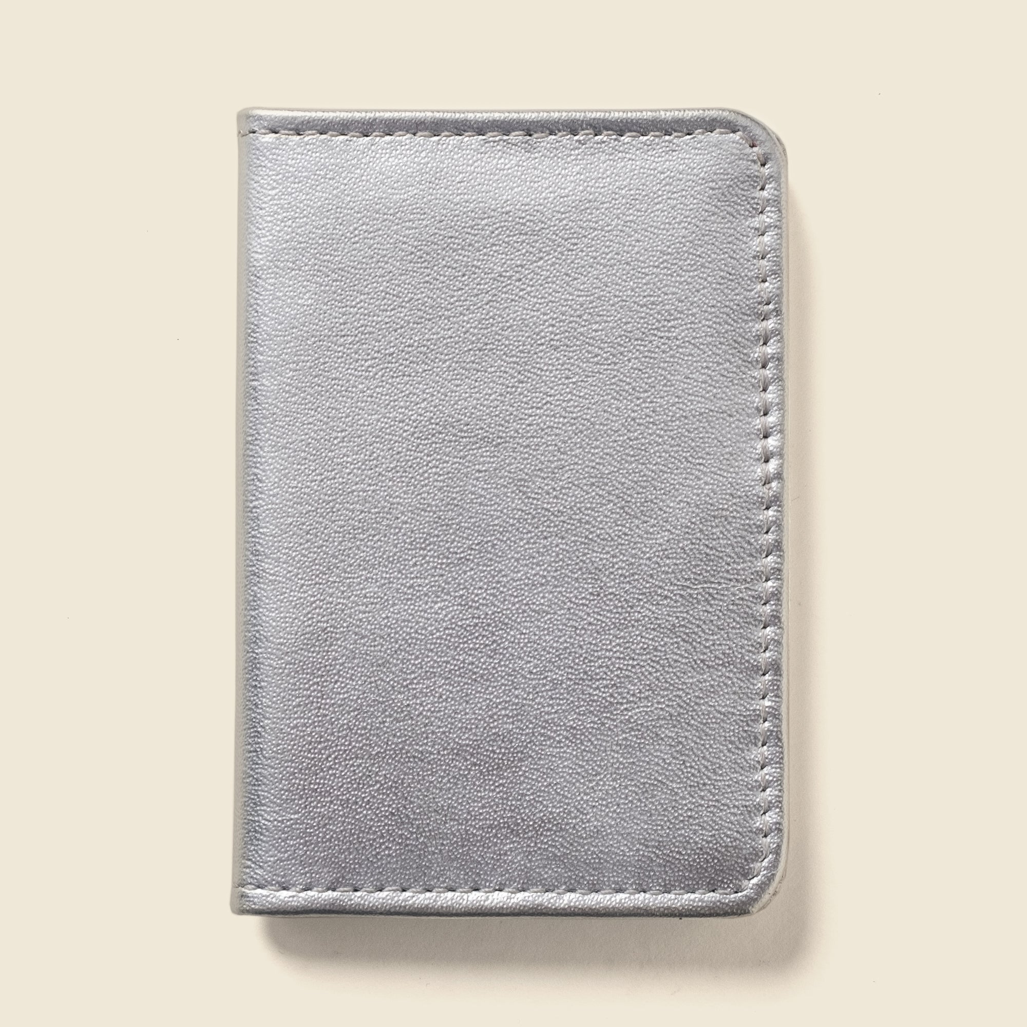 Compact Bifold with RFID Protection - Silver CASUPO