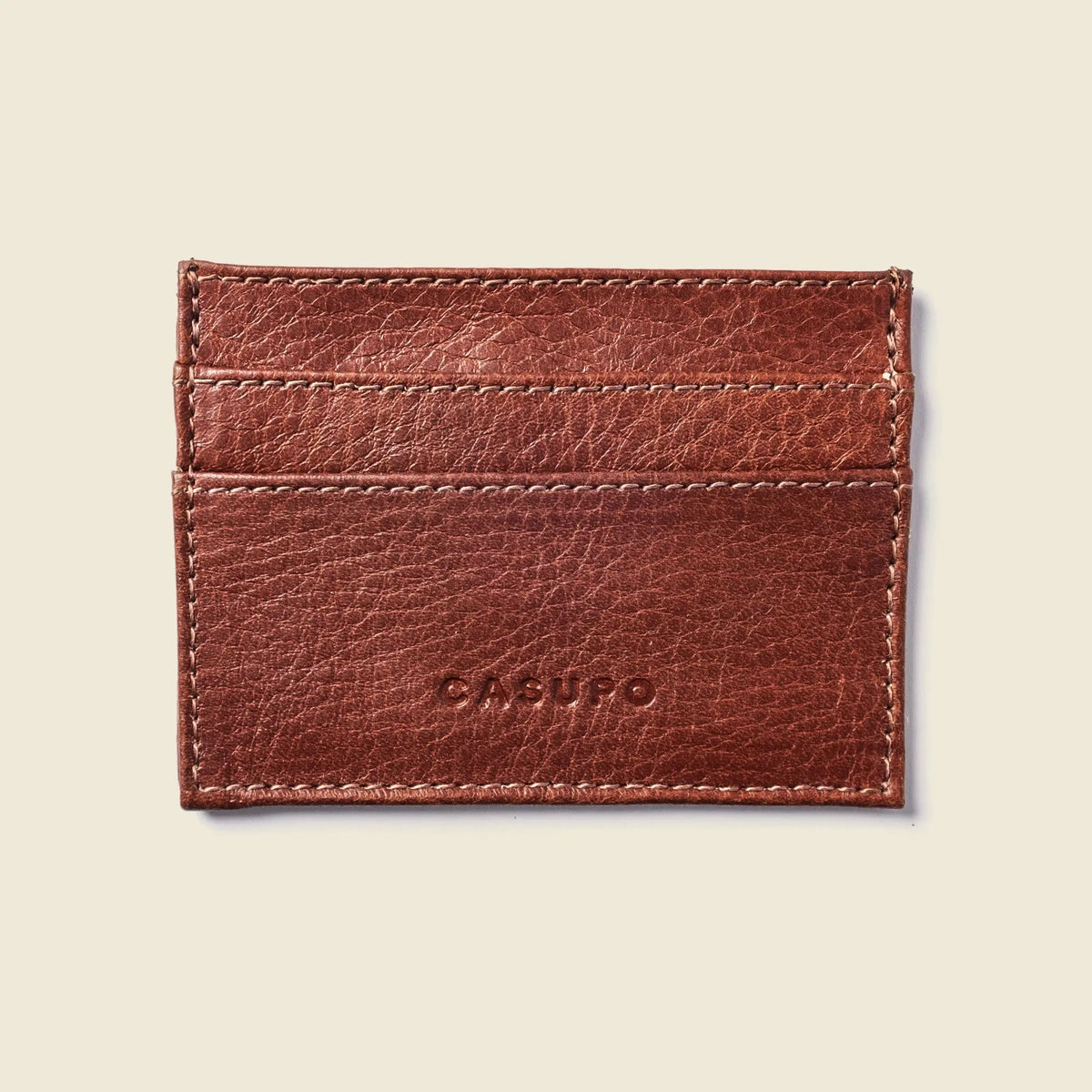 Slim Card Holder Wallet with RFID Protection - Chocolate CASUPO