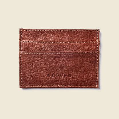 Slim Card Holder Wallet with RFID Protection - Chocolate CASUPO