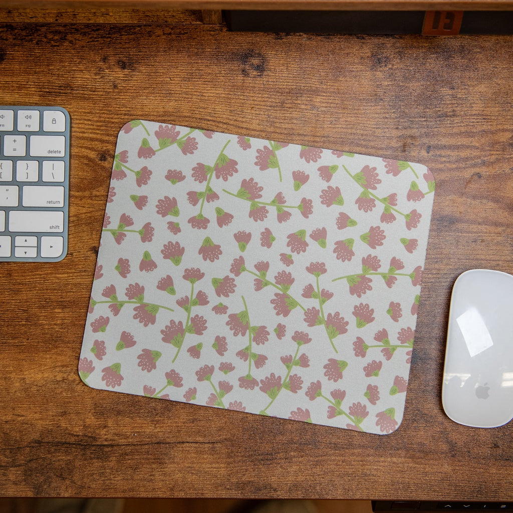 Purple Floral - Mouse Pad Still Magnolia