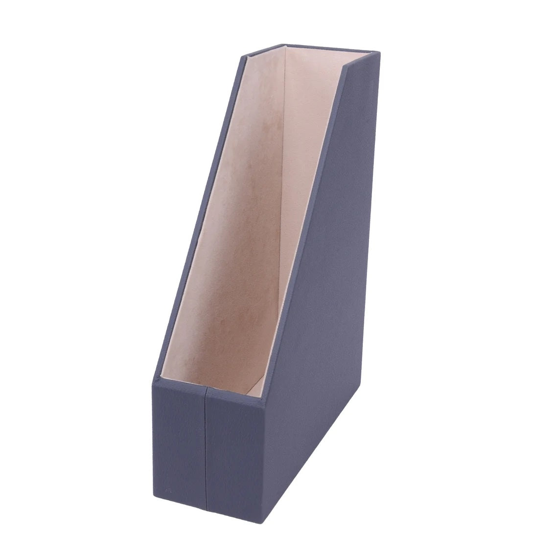 MOOG Faux Leather Magazines Holder- File Organizer Moogdesk