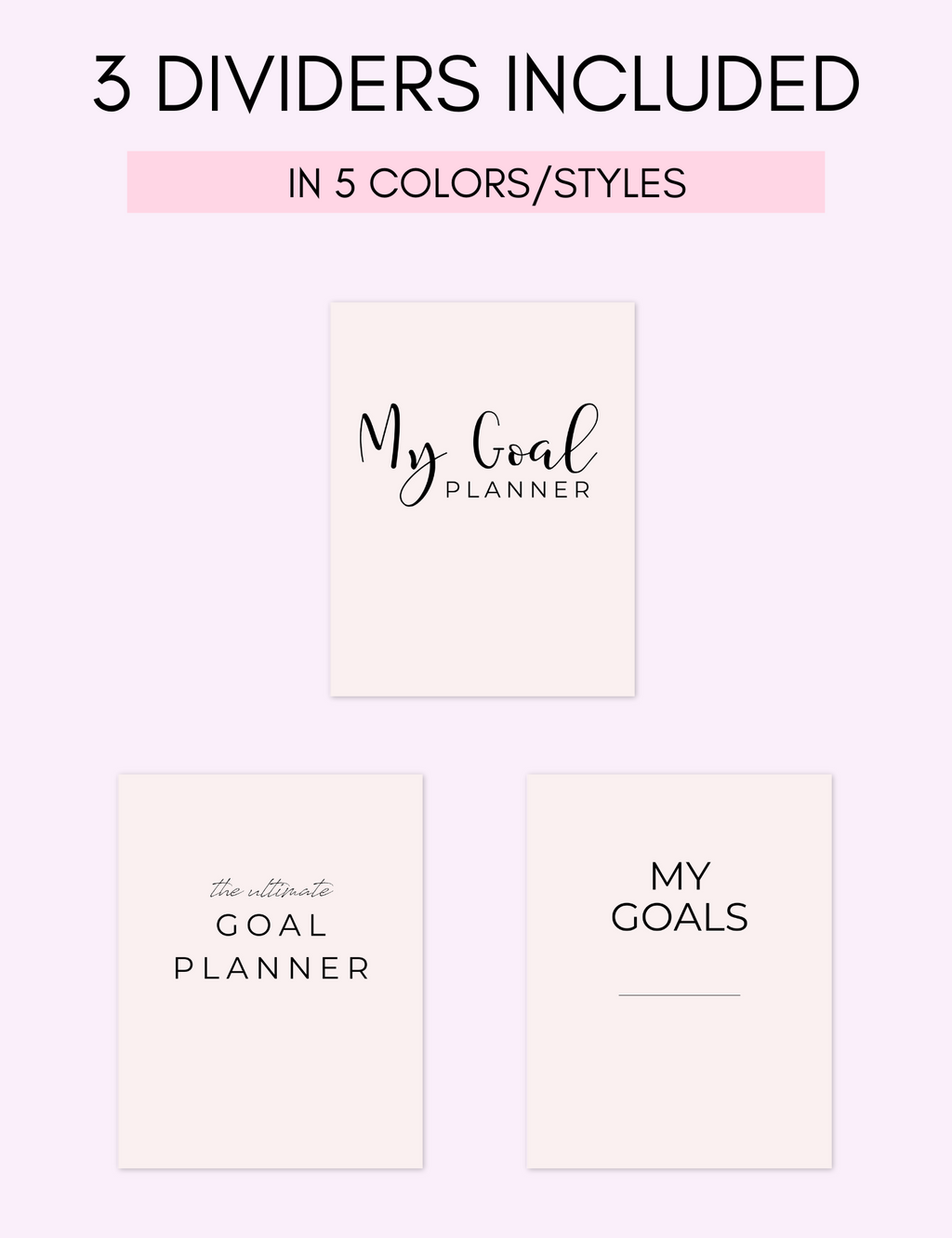 Goal Planning Expansion Pack Jessica Autumn