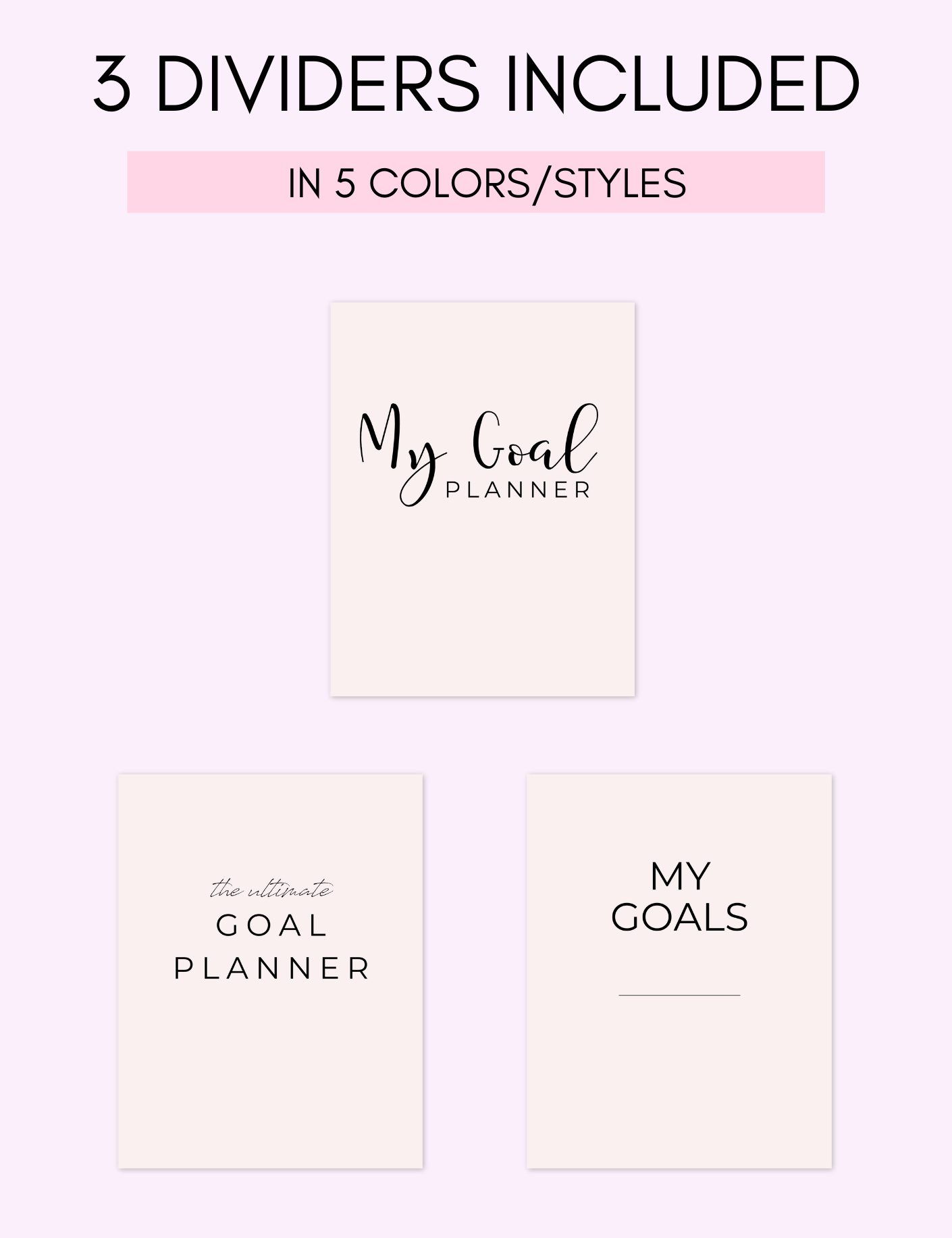 Goal Planning Expansion Pack Jessica Autumn