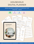 Household Digital Planner Jessica Autumn