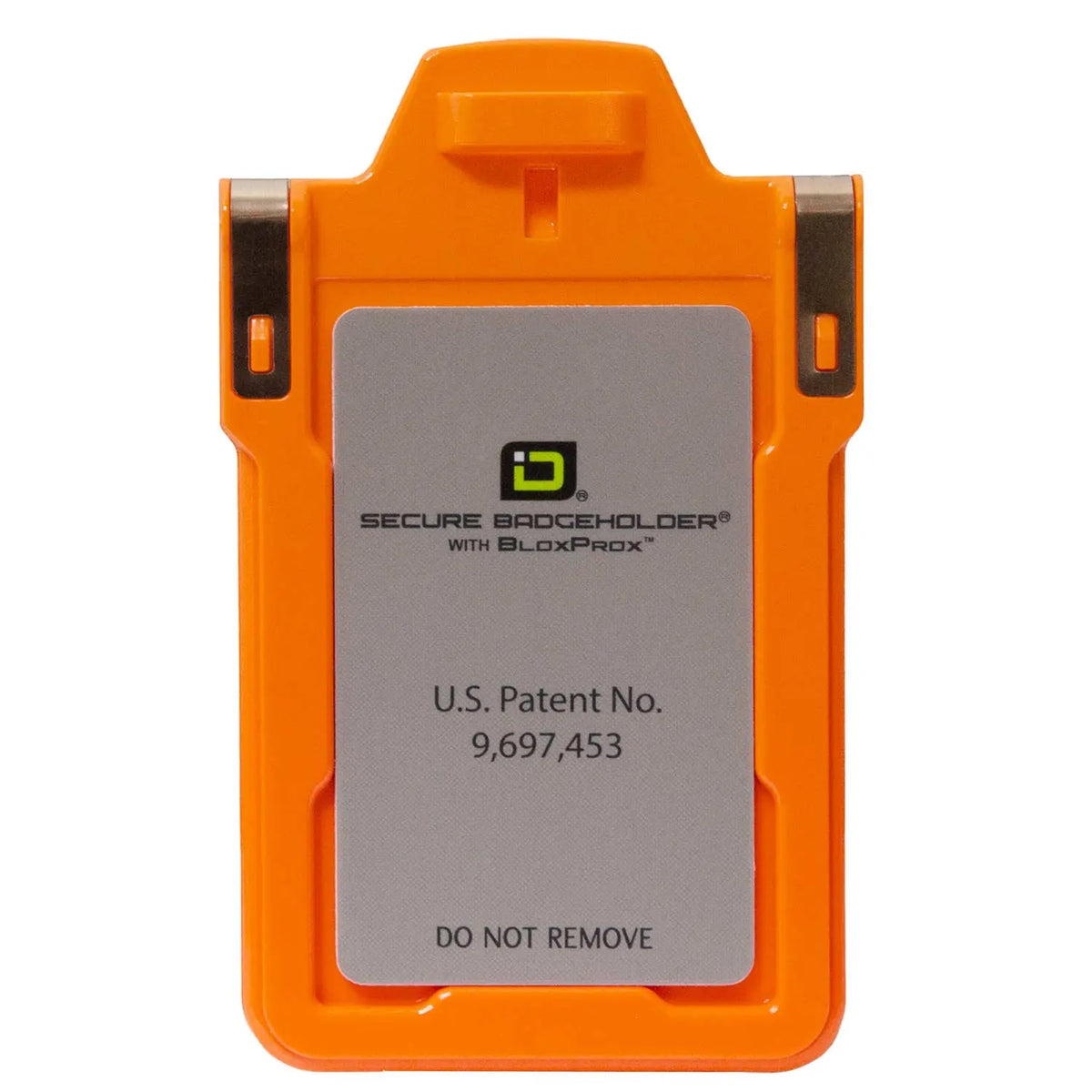 Secure Badge Holder Classic with BloxProx™ - Protects 125Khz HID Prox 1 ID Card Holder ID Stronghold