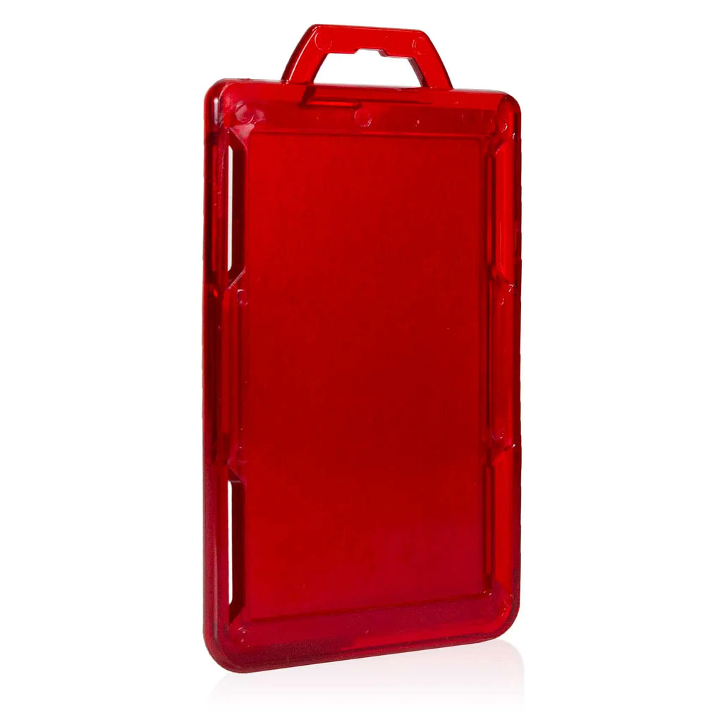 Secure Badge Holder Lite ™ Vertical 1 ID Card Holder ID Stronghold
