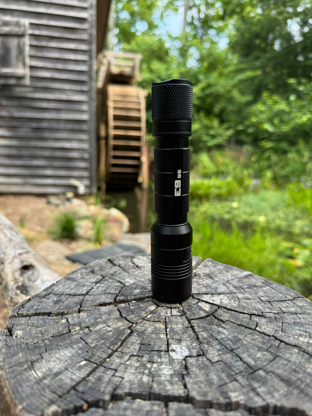 E9 GEN5 Long Throw- 3,000 Lumen  388 Meter  Tactical EDC Flashlight Powertac