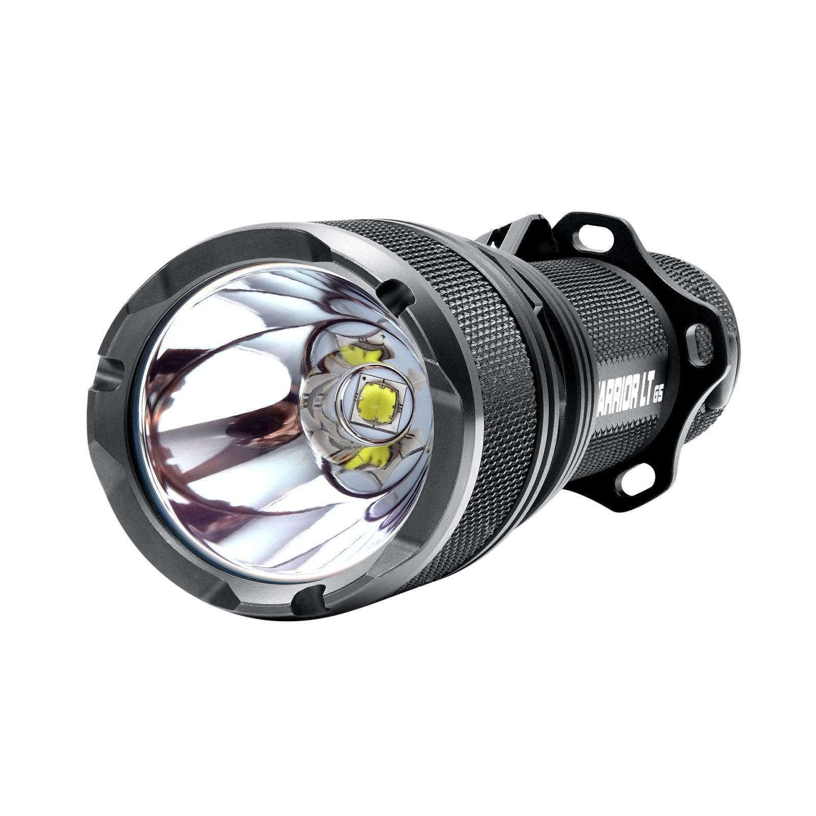 Warrior GEN5 LT-(Long Throw) - 3050 Lumen   480 Meter   Tactical Flashlight Powertac