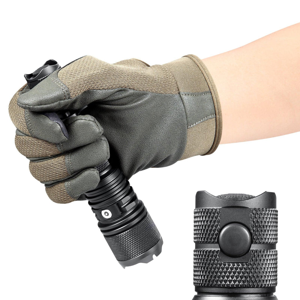 Warrior GEN5 LT-(Long Throw) - 3050 Lumen   480 Meter   Tactical Flashlight Powertac