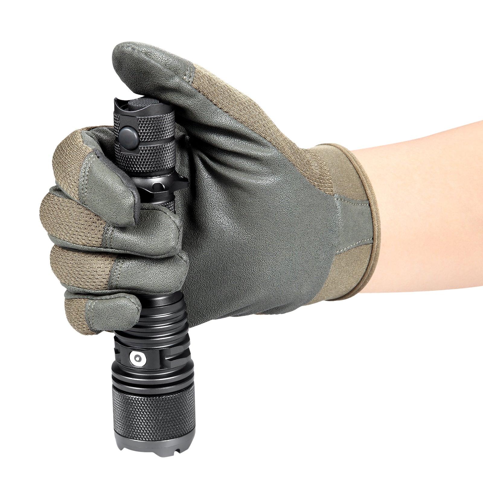 Warrior GEN5 LT-(Long Throw) - 3050 Lumen   480 Meter   Tactical Flashlight Powertac