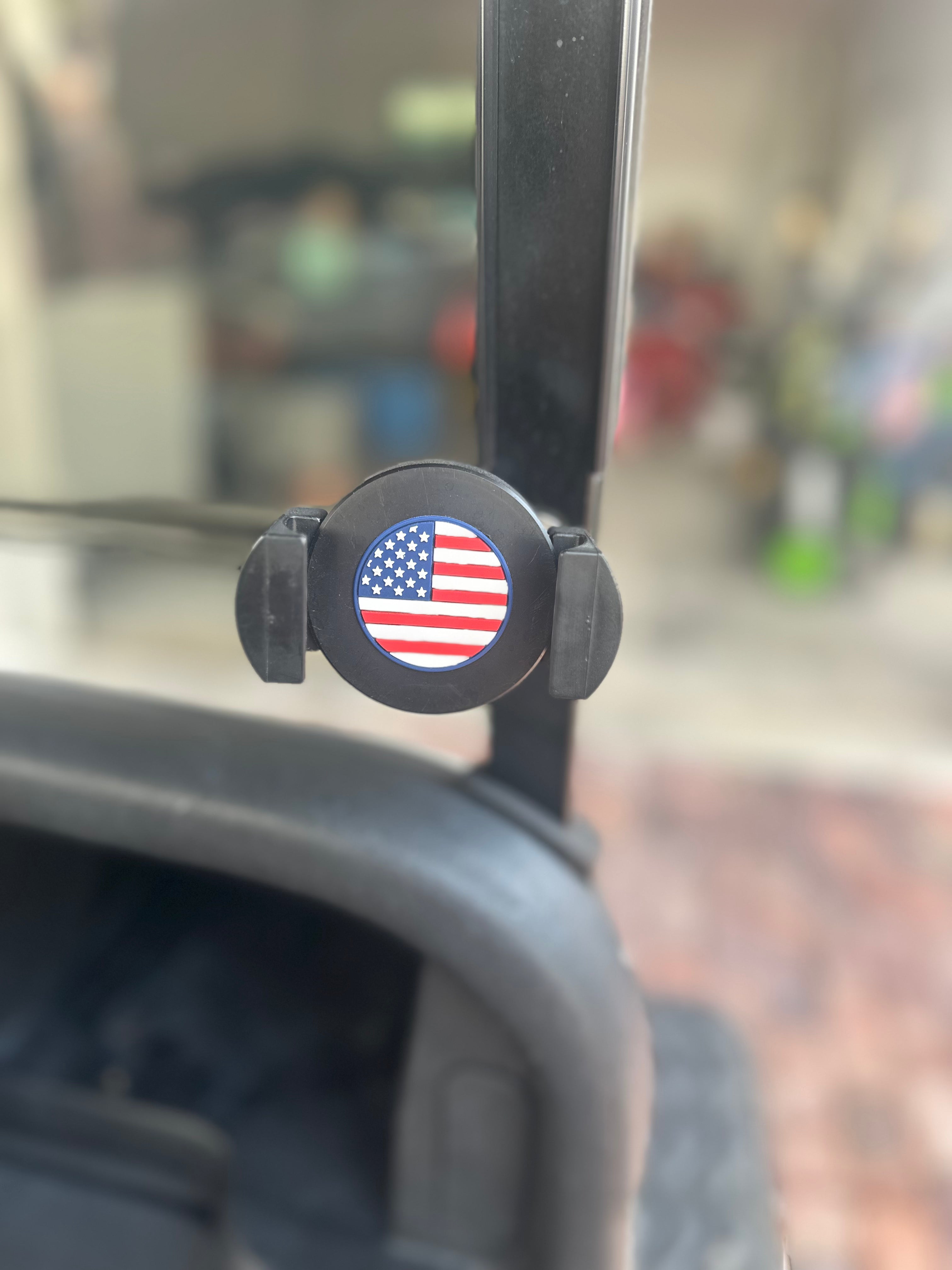 Single Bolt Phone Mount Kit - For Golf Carts, UTVs & Other Vehicles Techmounts Mounting Systems