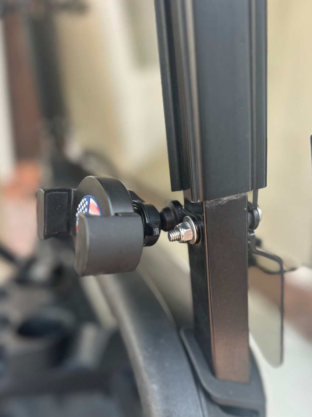 Single Bolt Phone Mount Kit - For Golf Carts, UTVs & Other Vehicles Techmounts Mounting Systems