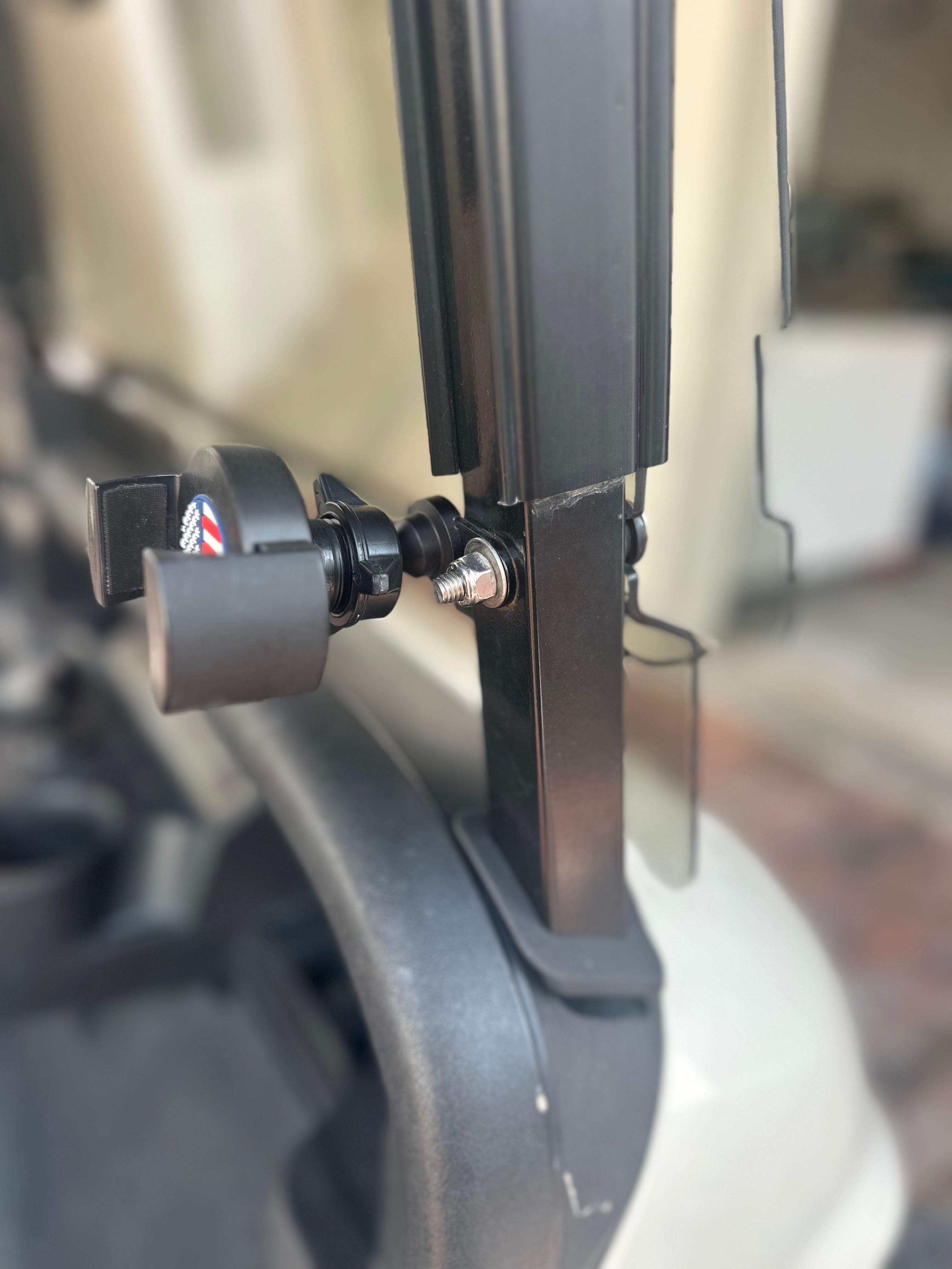 Single Bolt Phone Mount Kit - For Golf Carts, UTVs & Other Vehicles Techmounts Mounting Systems