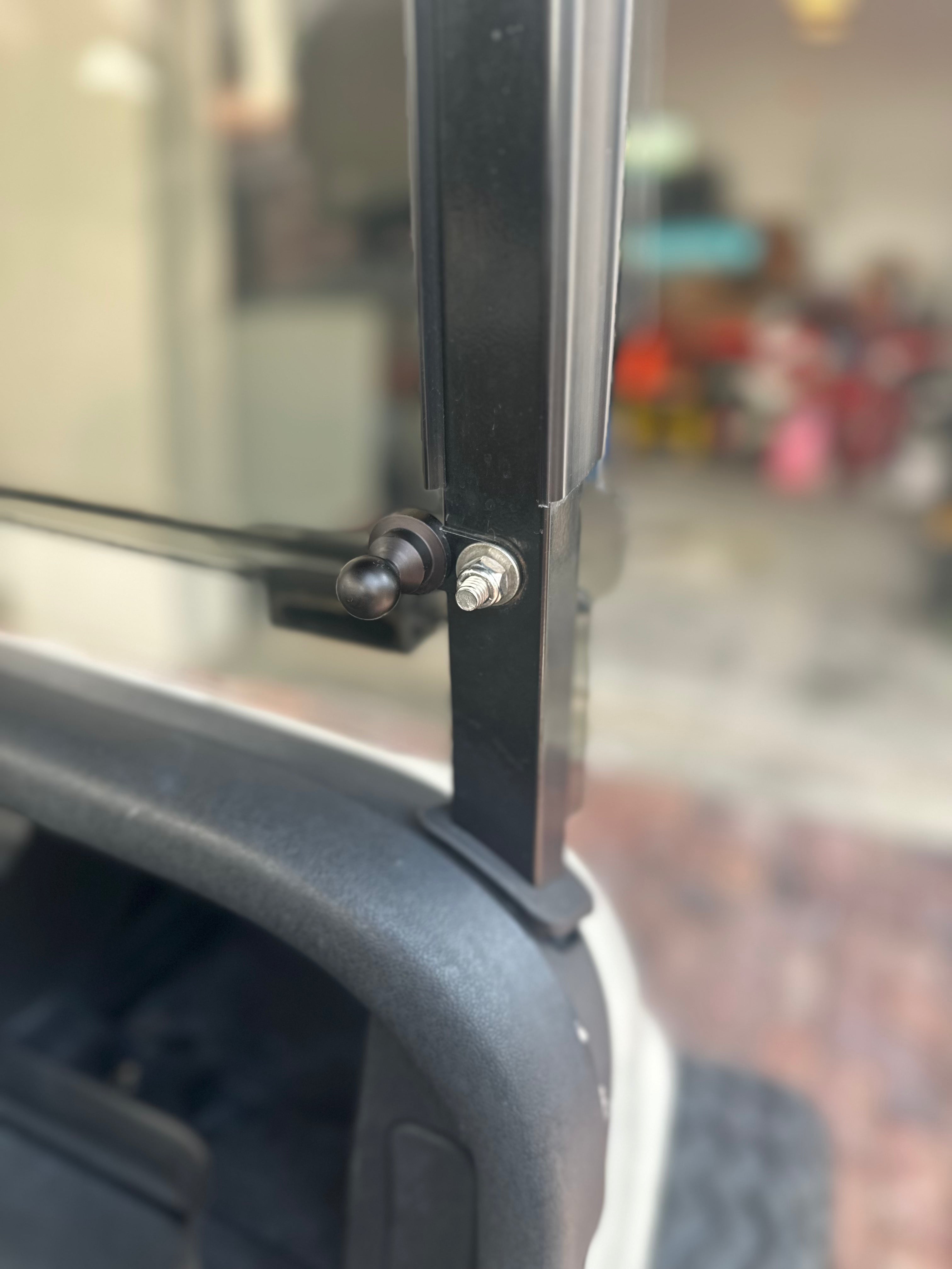 Single Bolt Phone Mount Kit - For Golf Carts, UTVs & Other Vehicles Techmounts Mounting Systems