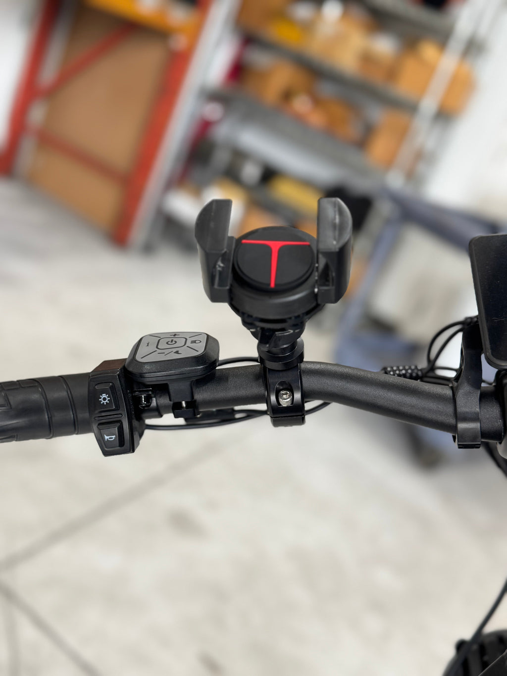 5-30912 Handlebar Mount for 7/8" (22mm) up to 1 1/4" (31.75mm) Bars Techmounts Mounting Systems