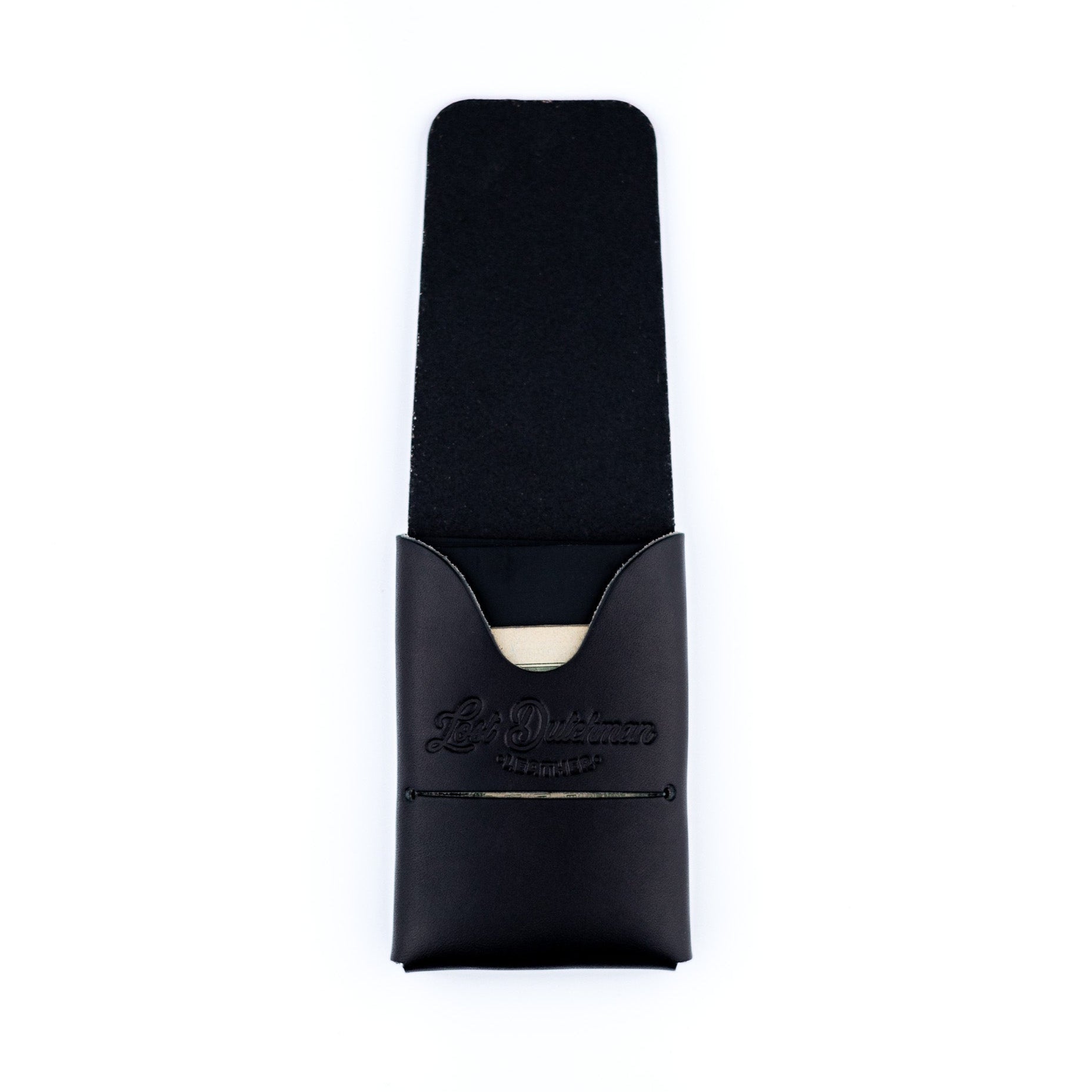 The Mini Franklin – Black Lost Dutchman Leather