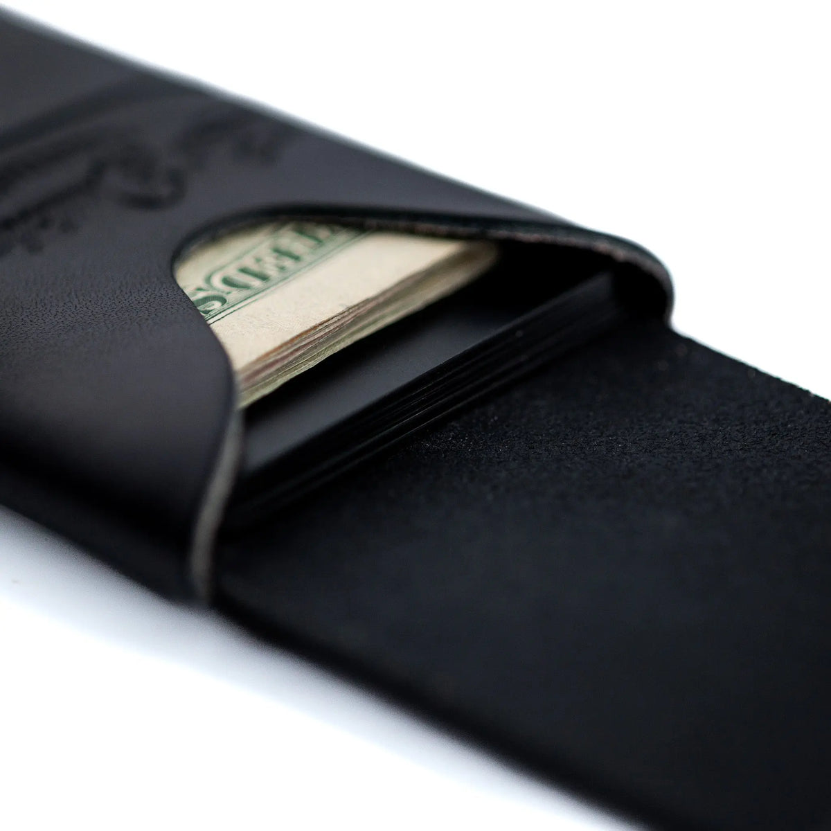 The Mini Franklin – Black Lost Dutchman Leather