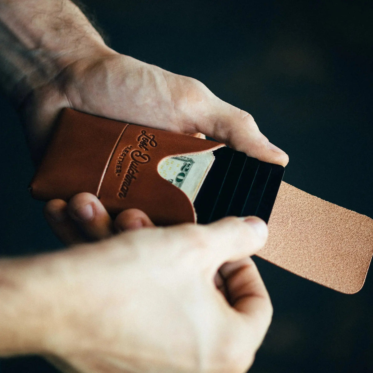 The Mini Franklin – Brown Lost Dutchman Leather