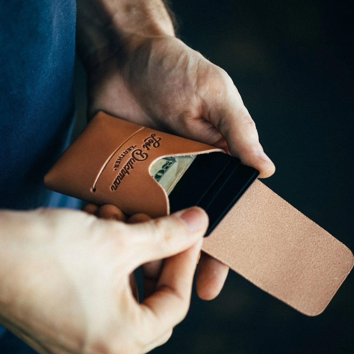 The Mini Franklin – Russet Lost Dutchman Leather