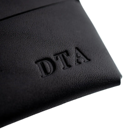The Mini Franklin – Black Lost Dutchman Leather
