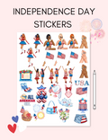 Independence Day Stickers Jessica Autumn