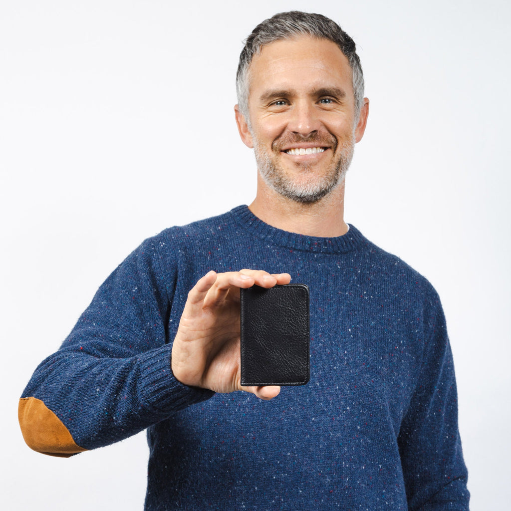 Compact Bifold with RFID protection - Black CASUPO
