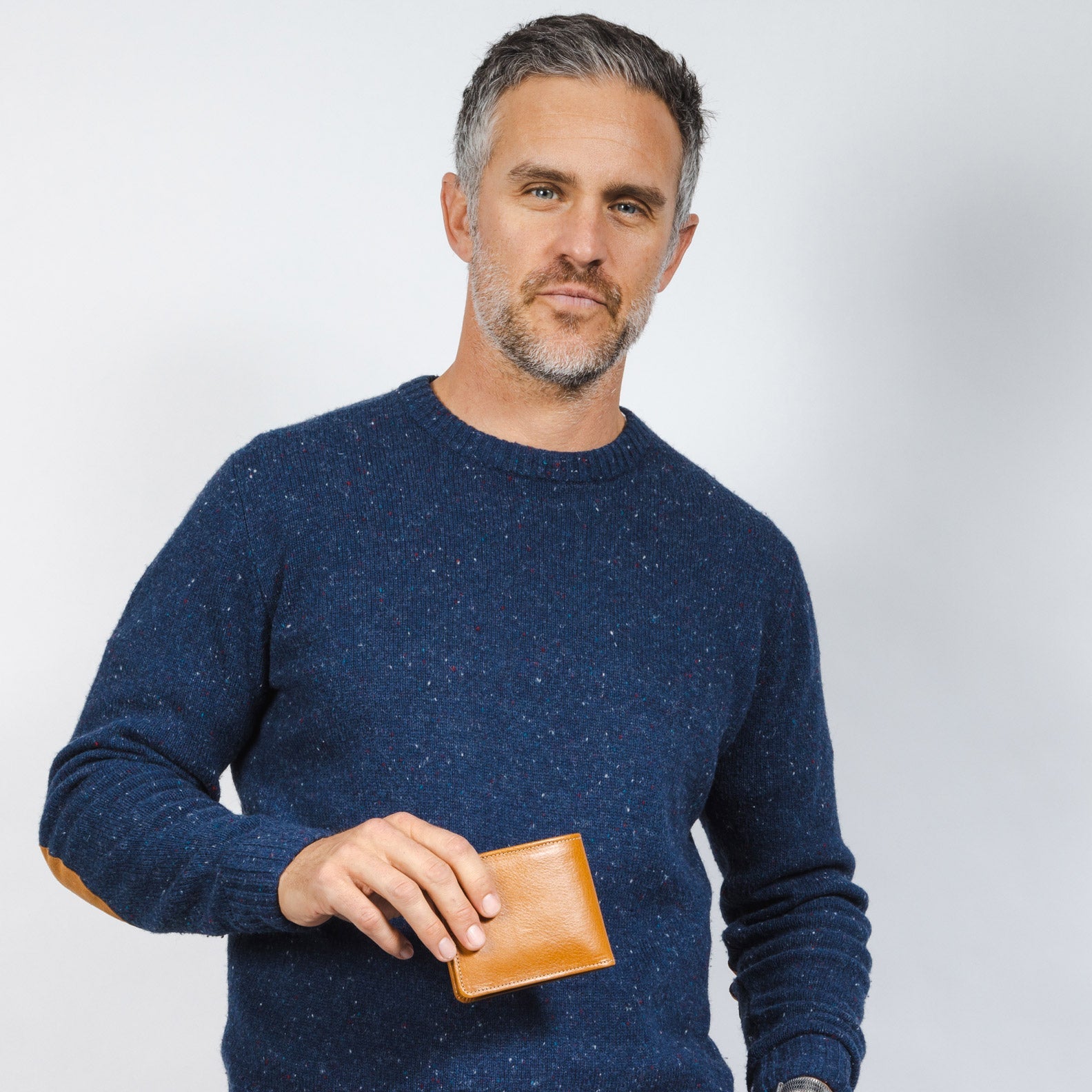Large Billfold Wallet with RFID protection - Natural CASUPO