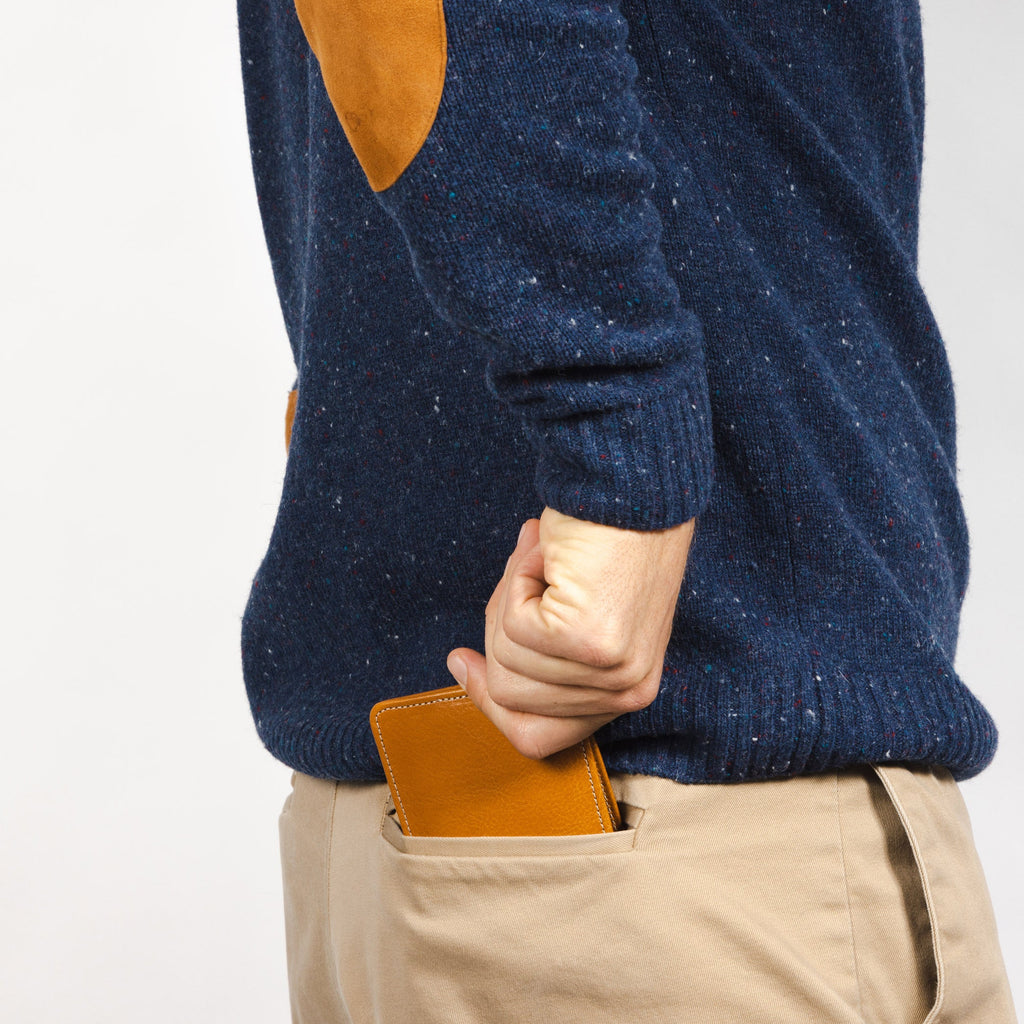 Large Billfold Wallet with RFID protection - Natural CASUPO