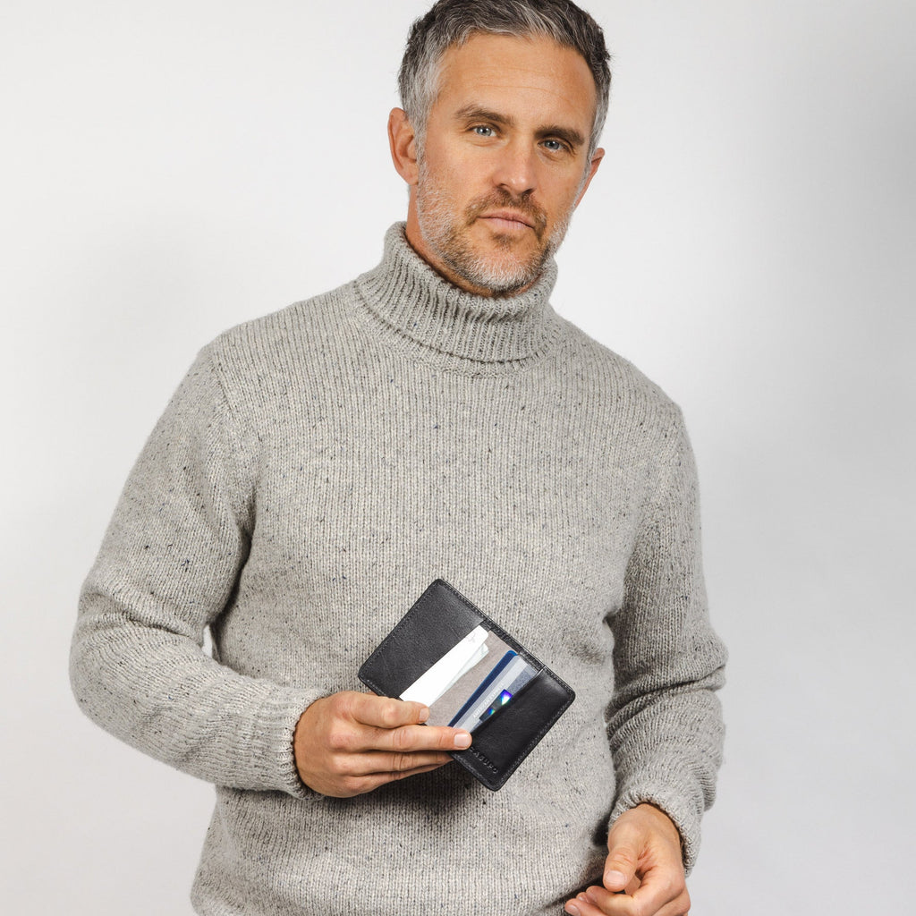 Compact Bifold with RFID protection - Black CASUPO