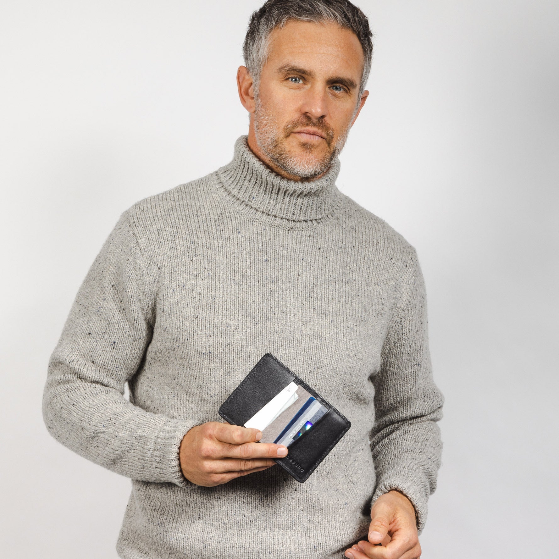 Compact Bifold with RFID protection - Black CASUPO