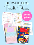 The Ultimate Kid's Printable Planner Jessica Autumn