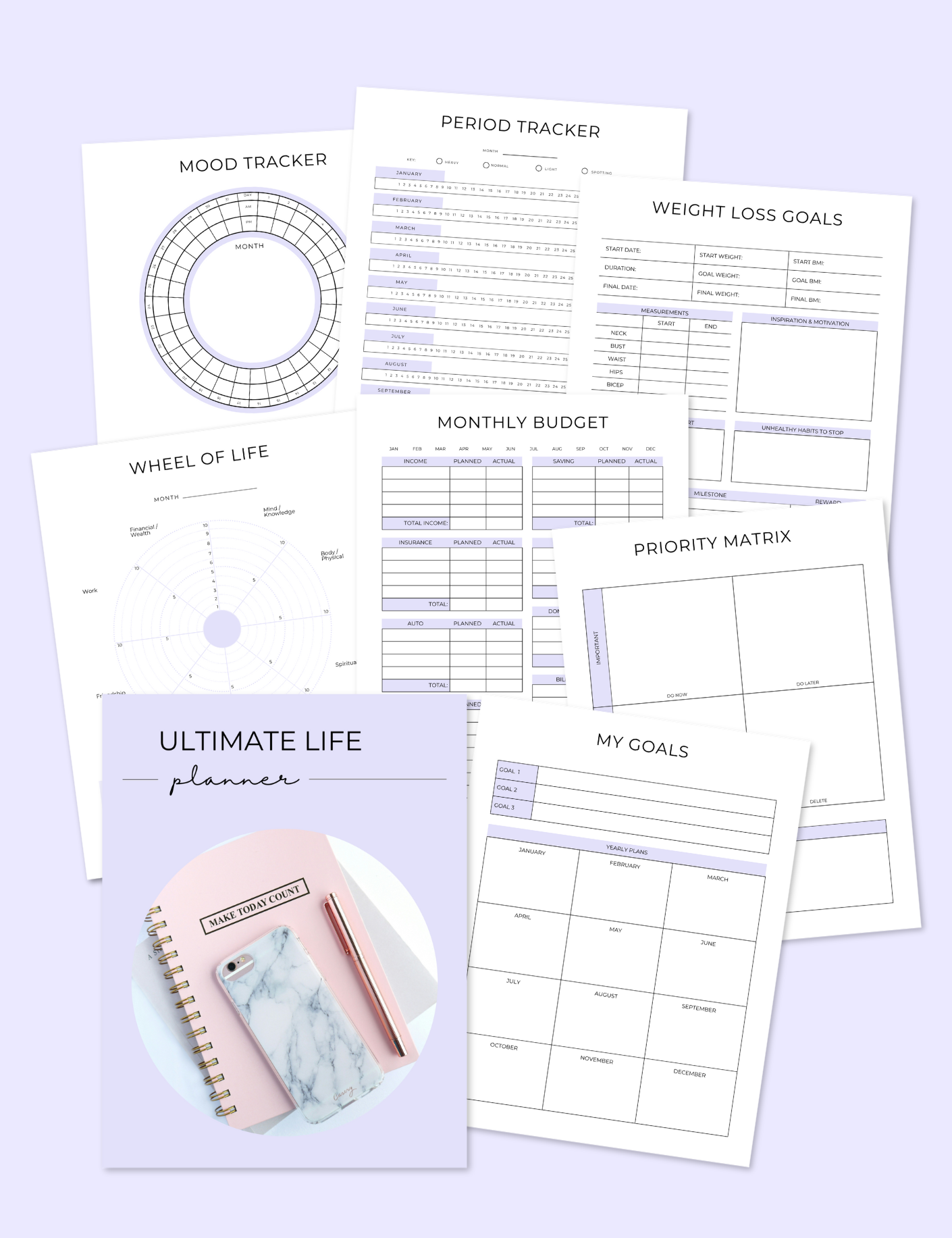 Life Planner Jessica Autumn