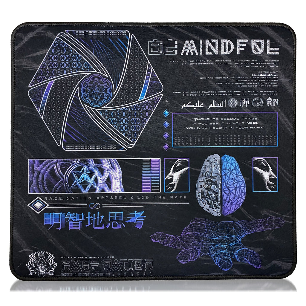 MIND OF ZEN V1 ✦ Mouse Pad Rage Nation Apparel