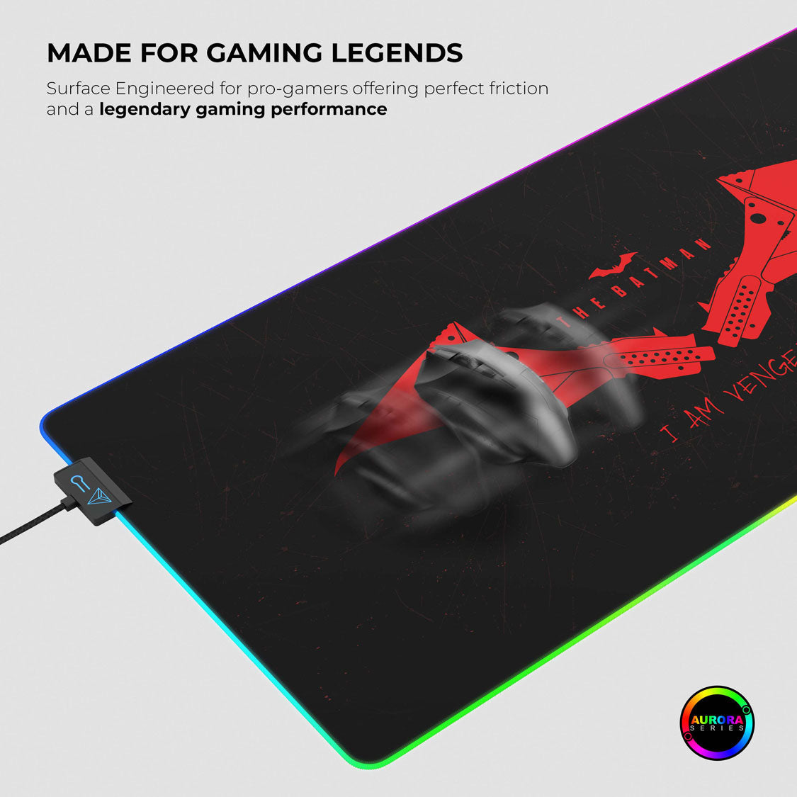 The Batman Gaming Mouse Pad Cybeart US