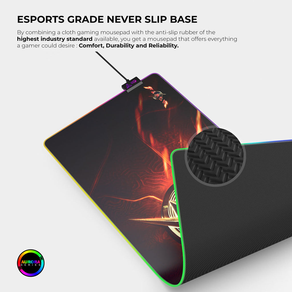 The Flash Gaming Mouse Pad Cybeart US